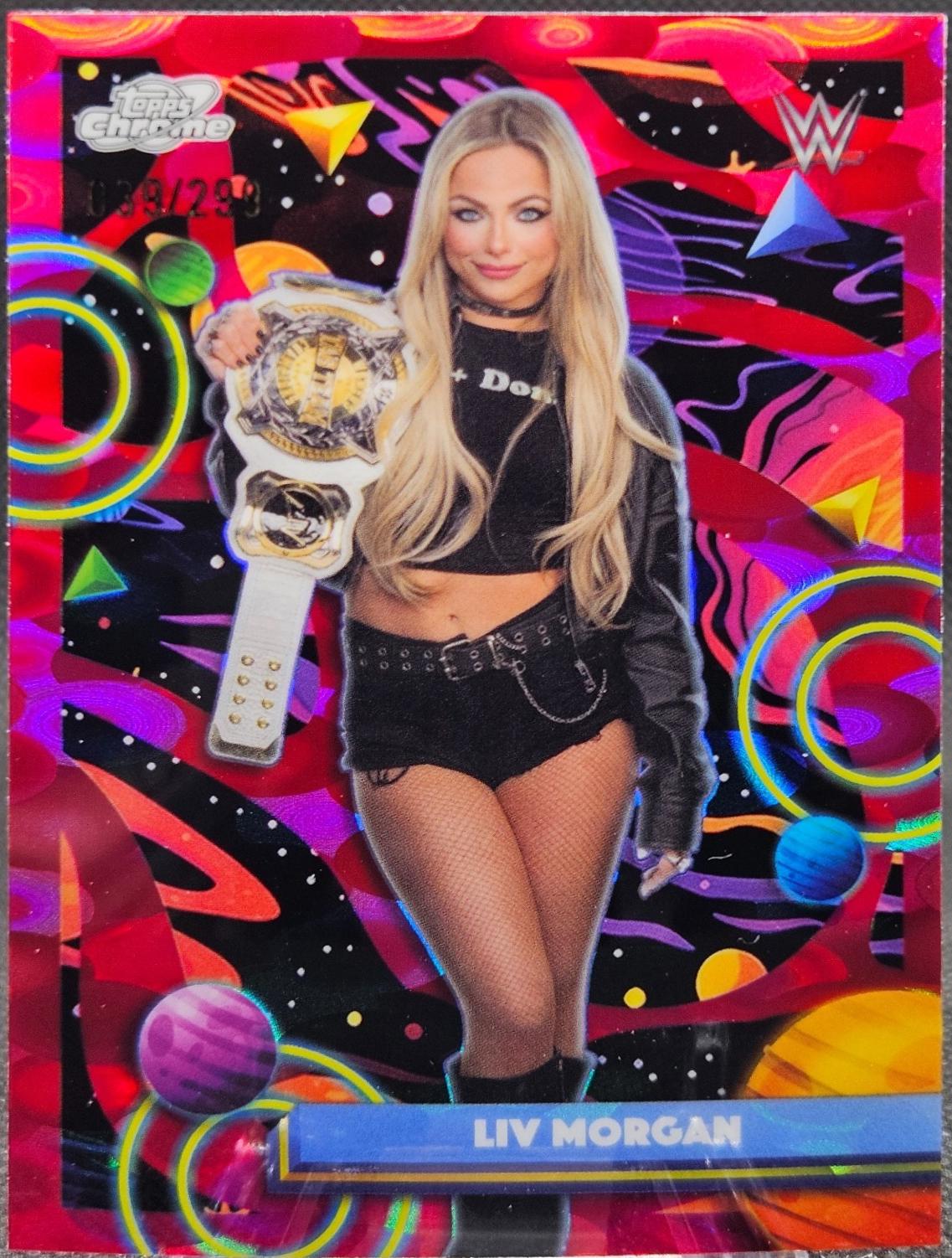Liv Morgan [Magenta Cosmos Refractor] #115