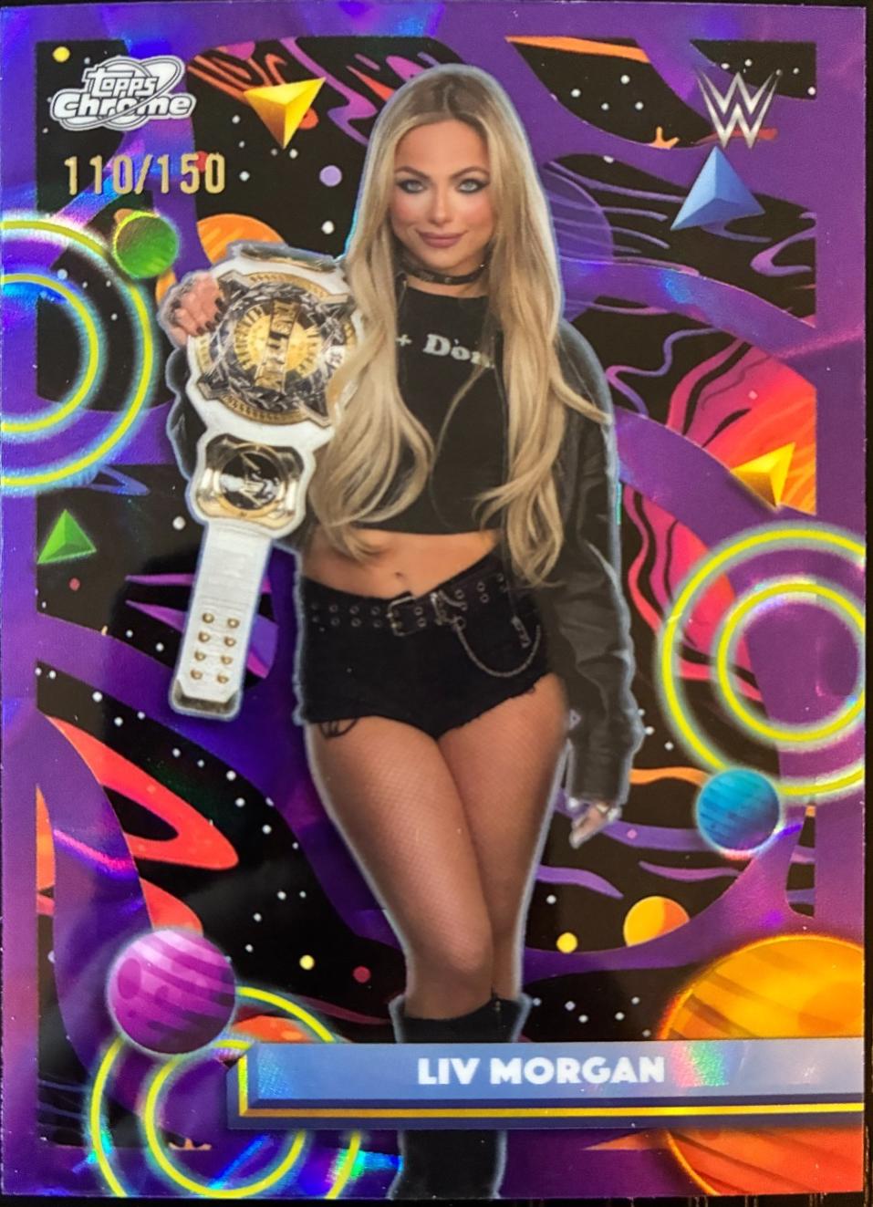 Liv Morgan [Purple Nebula Refractor] #115