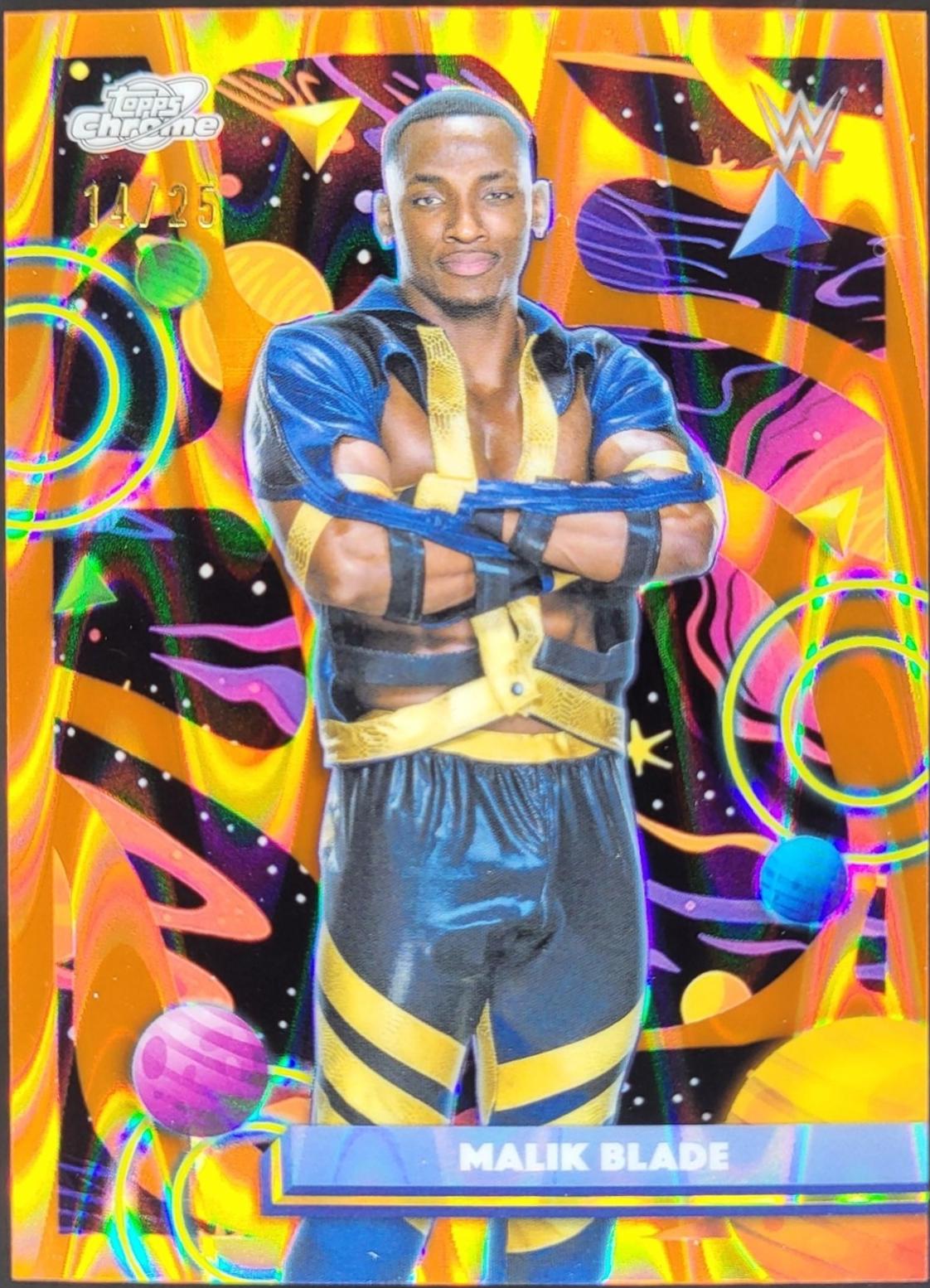 Malik Blade [Orange Galactic Refractor] #167