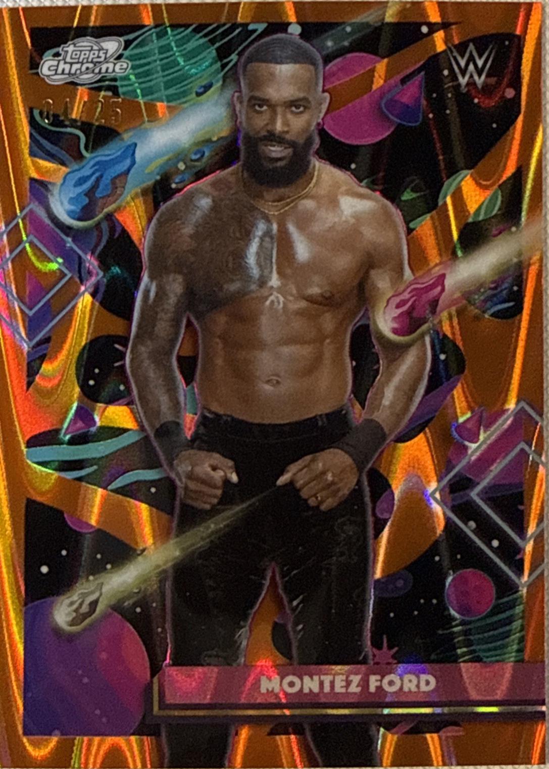 Montez Ford [Orange Galactic Refractor] #37
