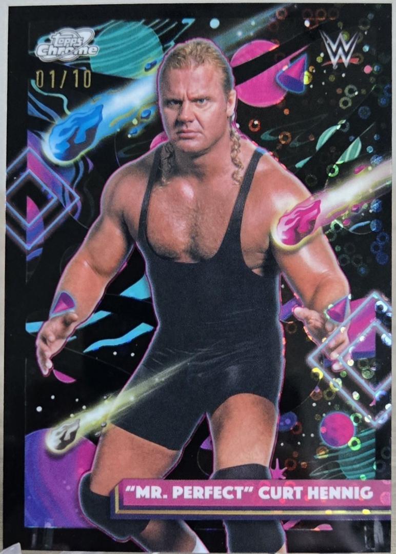 Mr. Perfect Curt Hennig [Black Eclipse Refractor] #103