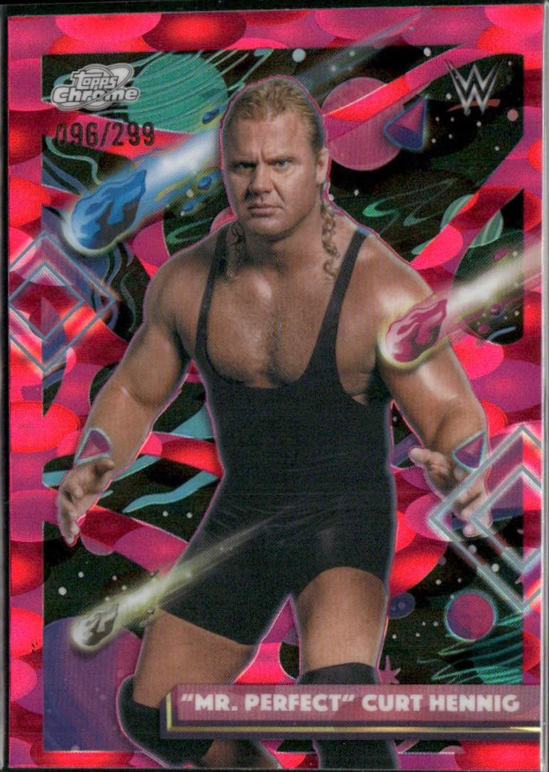 Mr. Perfect Curt Hennig [Magenta Cosmos Refractor] #103