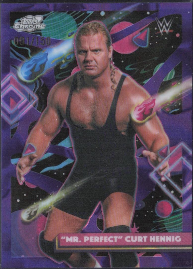 Mr. Perfect Curt Hennig [Purple Nebula Refractor] #103