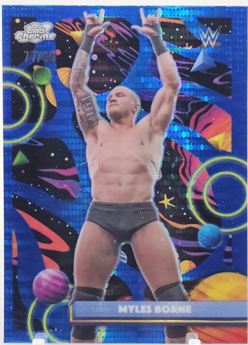 Myles Borne [Blue Moon Refractor] #36