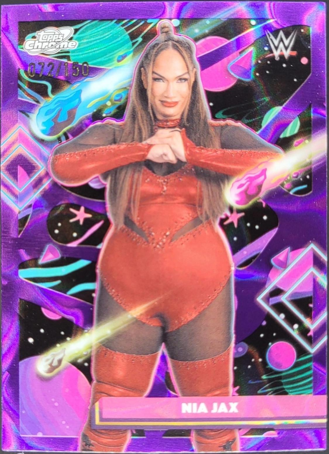 Nia Jax [Purple Nebula Refractor] #196