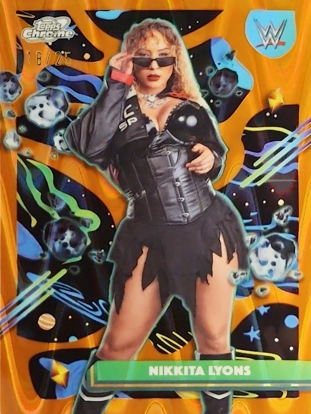 Nikkita Lyons [Orange Galactic Refractor] #171