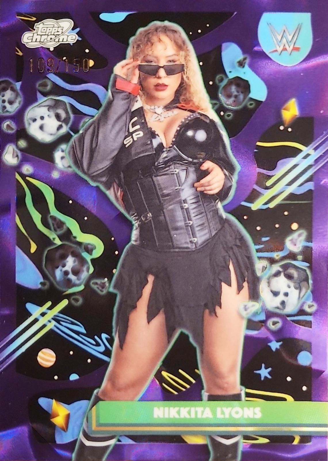 Nikkita Lyons [Purple Nebula Refractor] #171