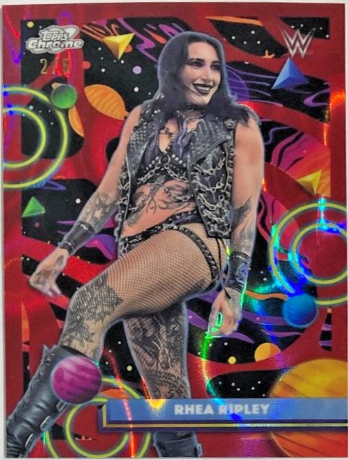 Rhea Ripley [Red Flare Refractor] #100