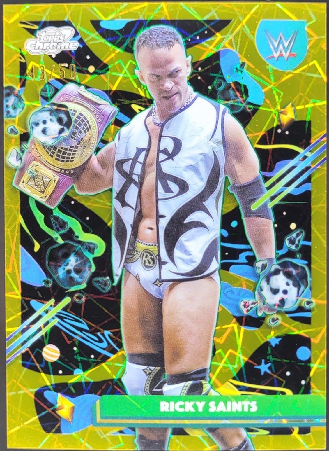 Ricky Saints [Gold Interstellar Refractor] #39