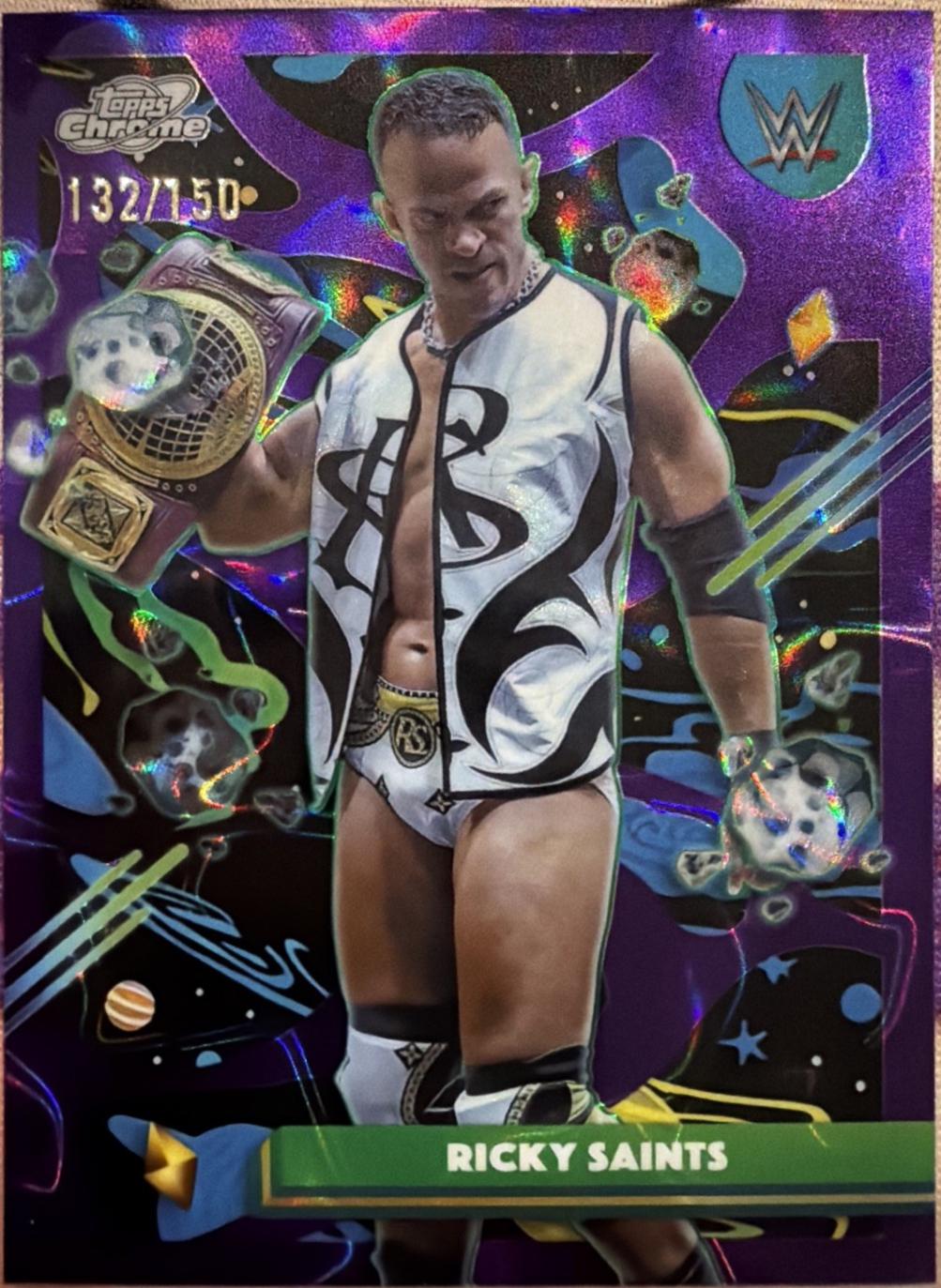 Ricky Saints [Purple Nebula Refractor] #39
