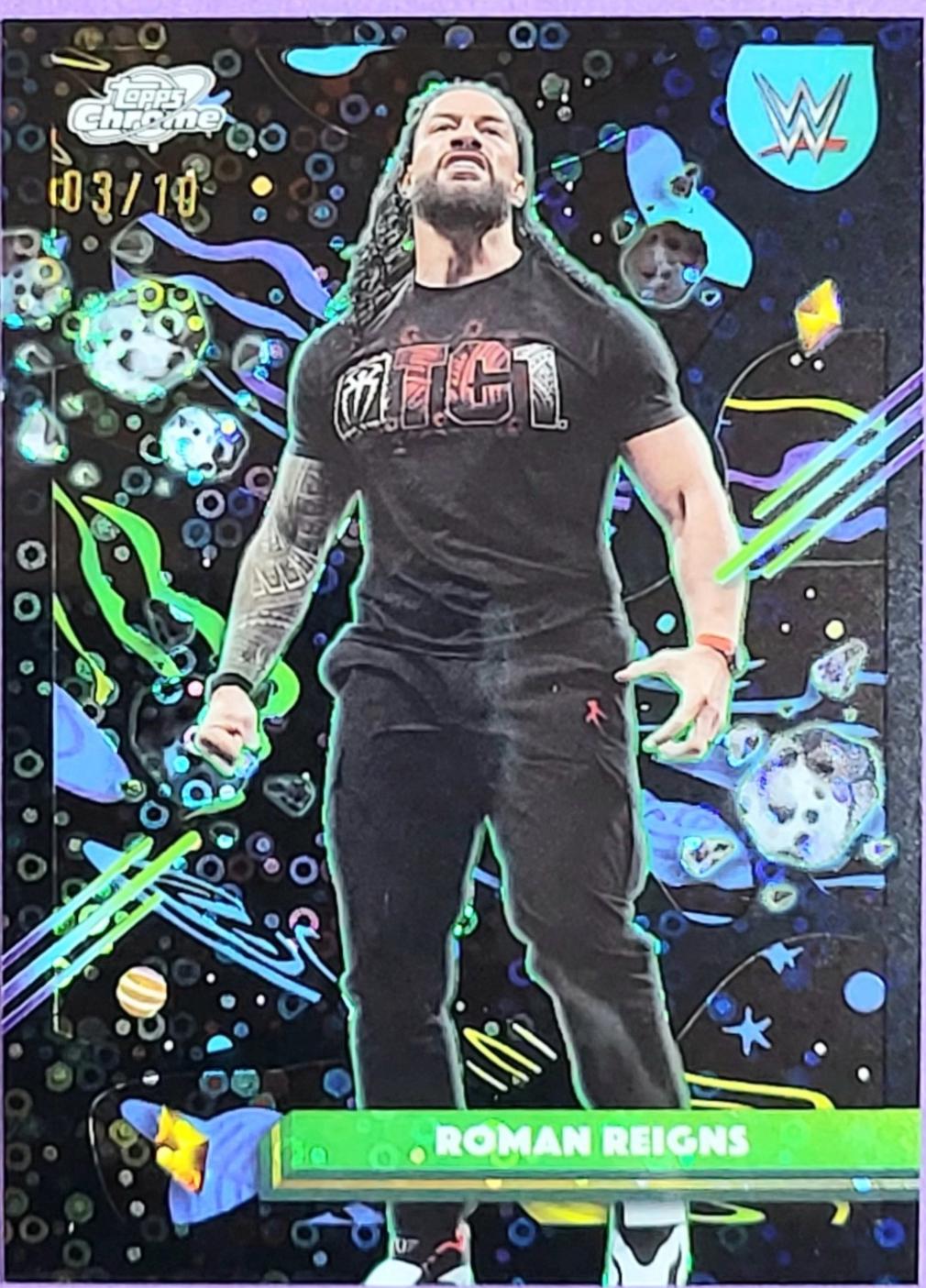 Roman Reigns [Black Eclipse Refractor] #7
