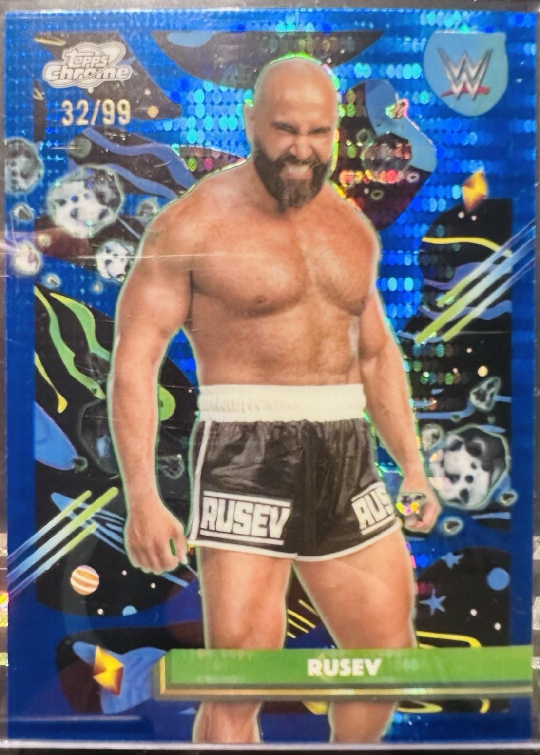 Rusev [Blue Moon Refractor] #46