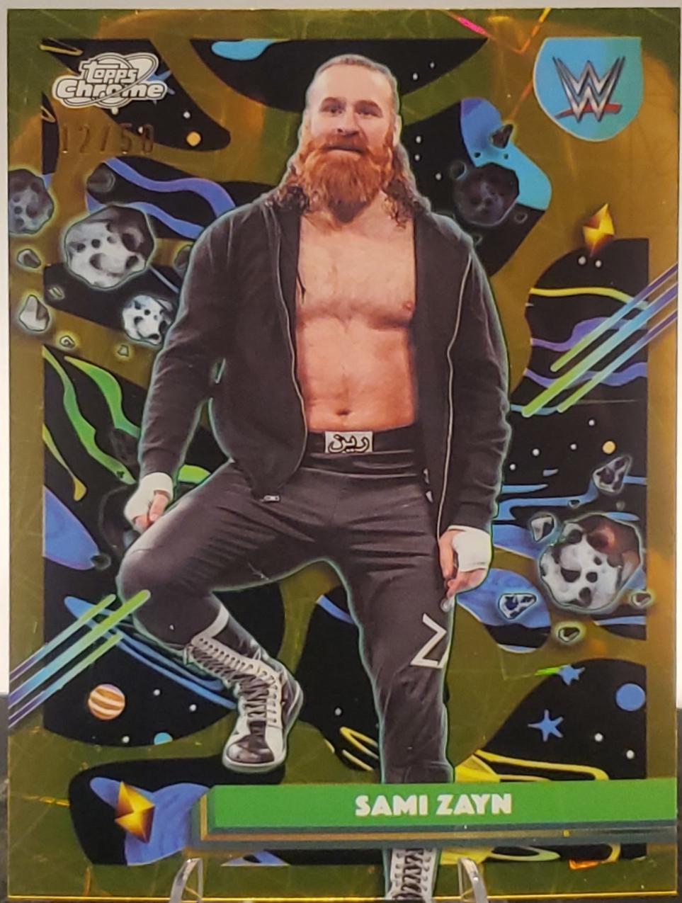 Sami Zayn [Gold Interstellar Refractor] #85
