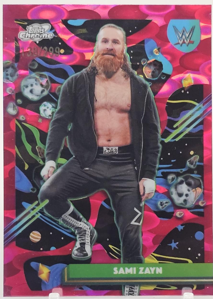 Sami Zayn [Magenta Cosmos Refractor] #85