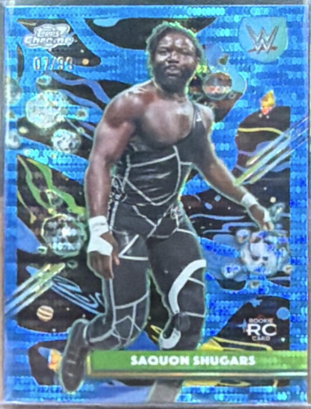 Saquon Shugars [Blue Moon Refractor] #197