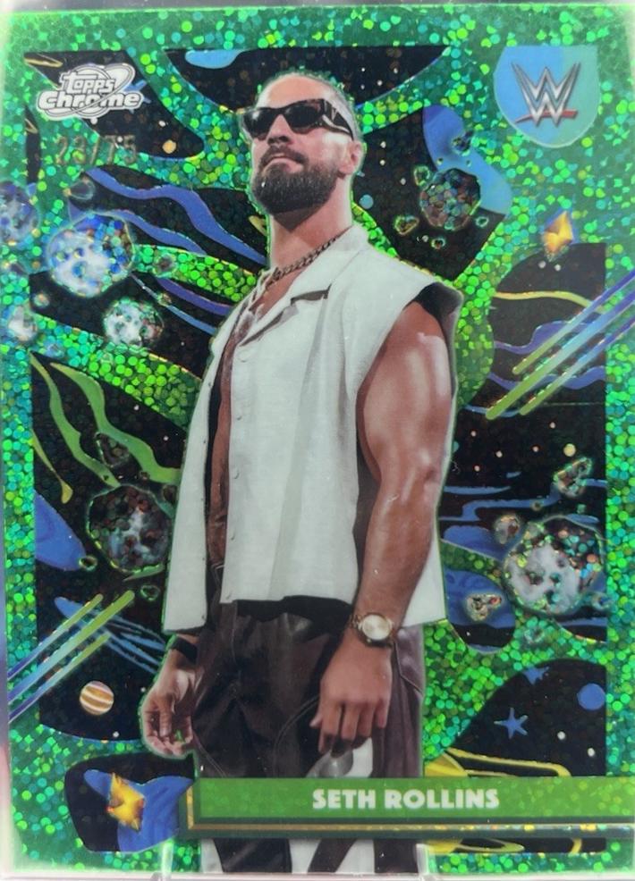 Seth Rollins [Green Space Dust Refractor] #90