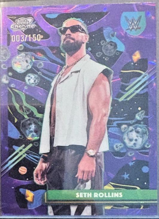 Seth Rollins [Purple Nebula Refractor] #90