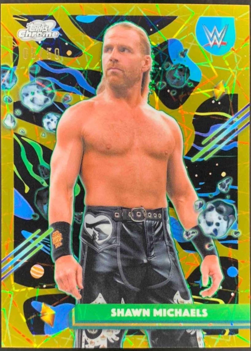 Shawn Michaels [Gold Interstellar Refractor] #63