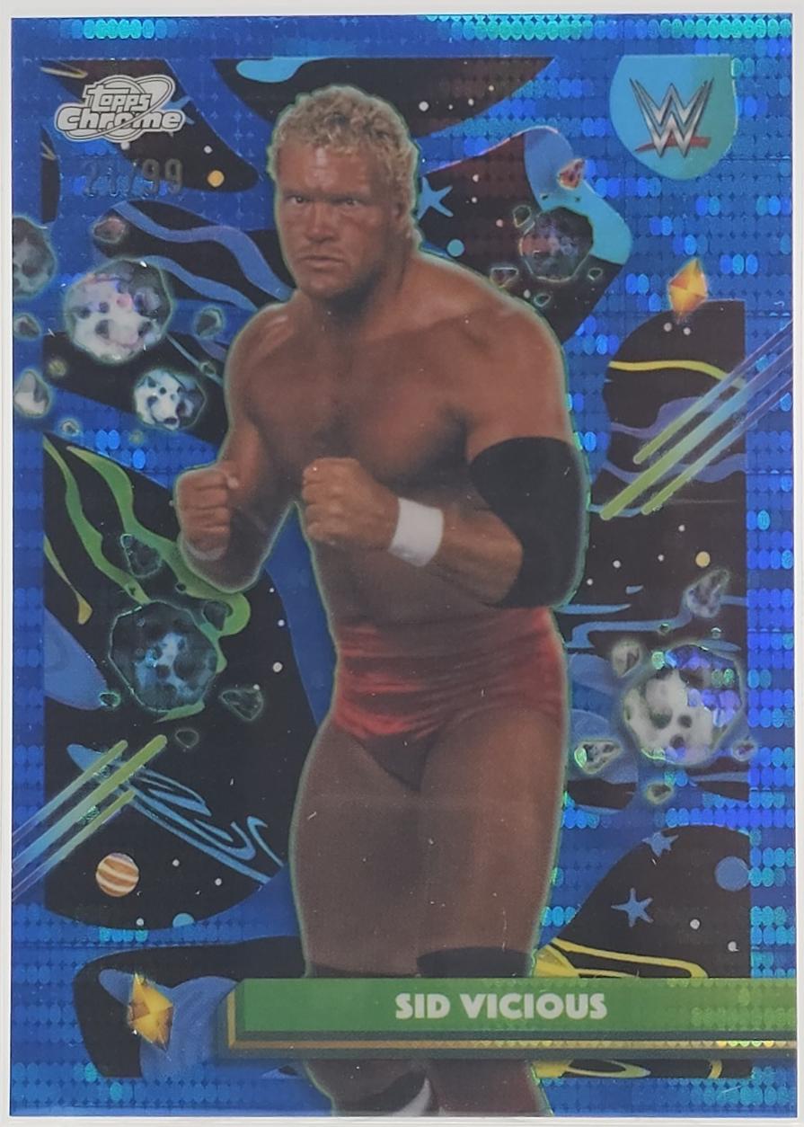 Sid Vicious [Blue Moon Refractor] #105