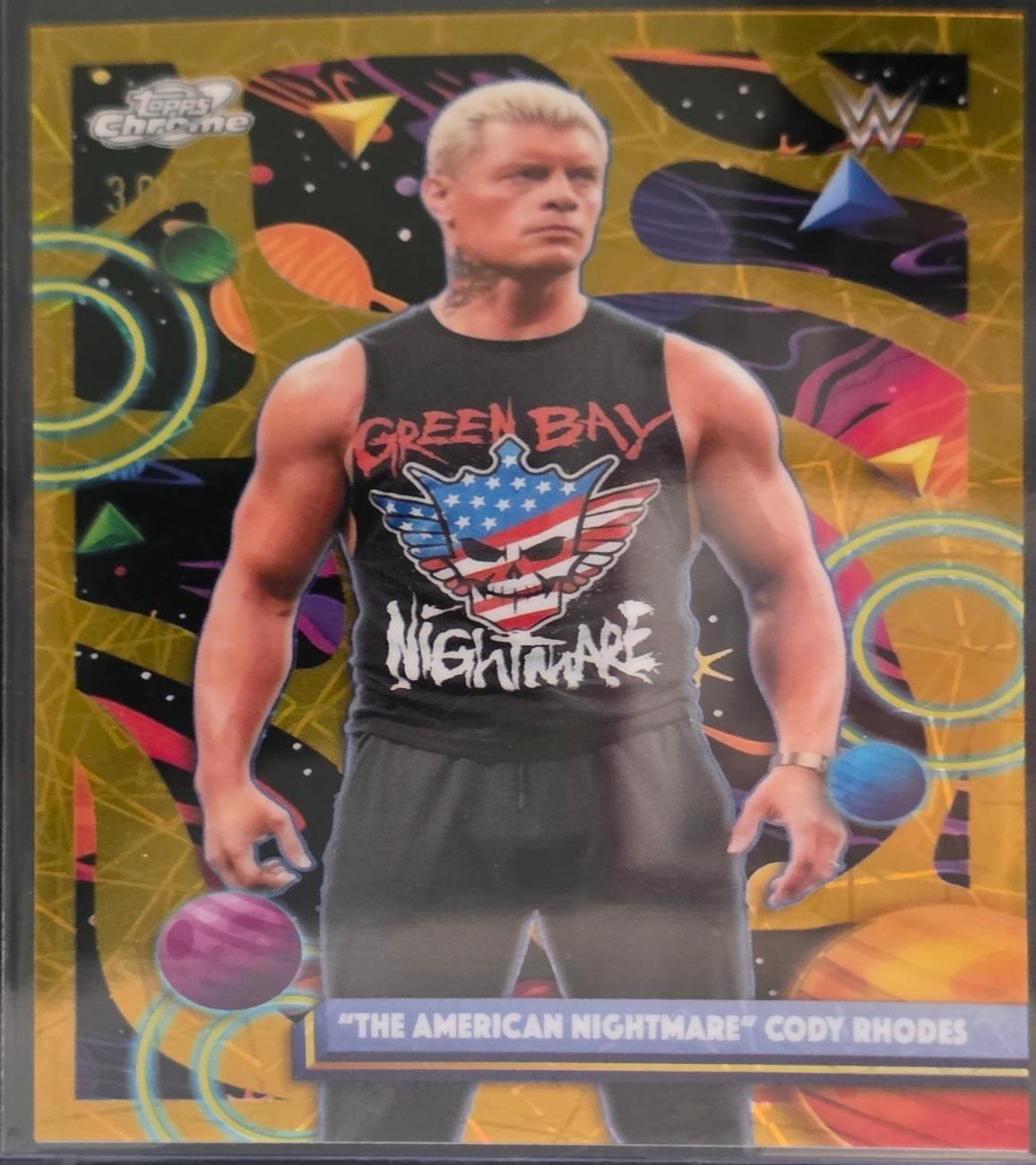 The American Nightmare Cody Rhodes [Gold Interstellar Refractor] #1