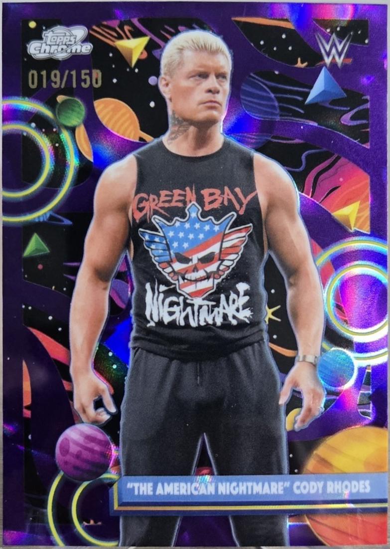 The American Nightmare Cody Rhodes [Purple Nebula Refractor] #1