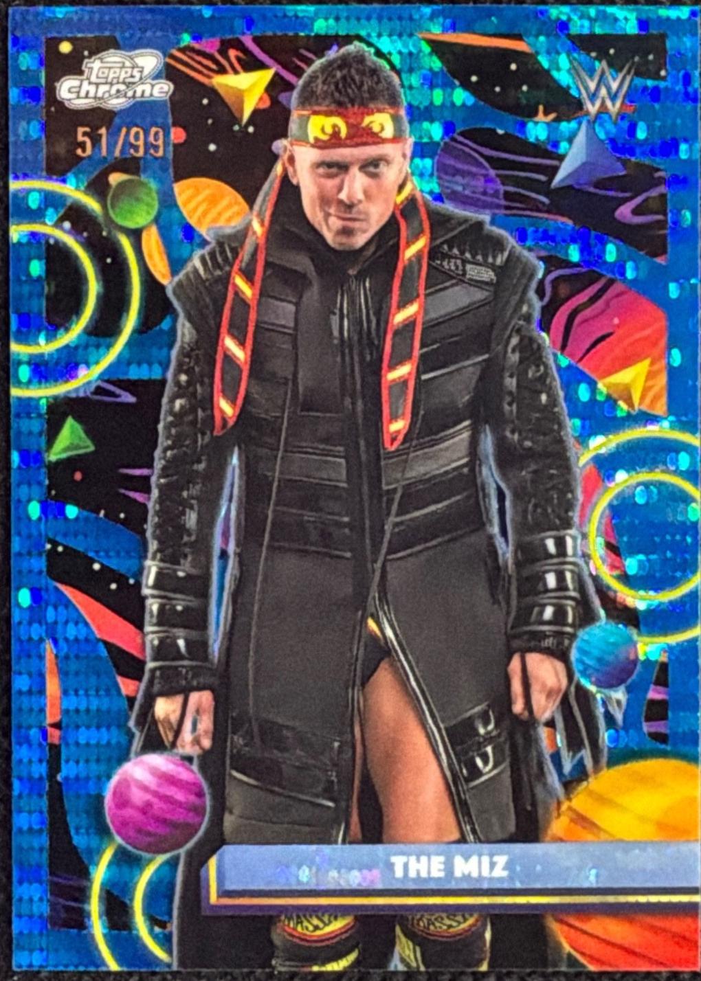 The Miz [Blue Moon Refractor] #121