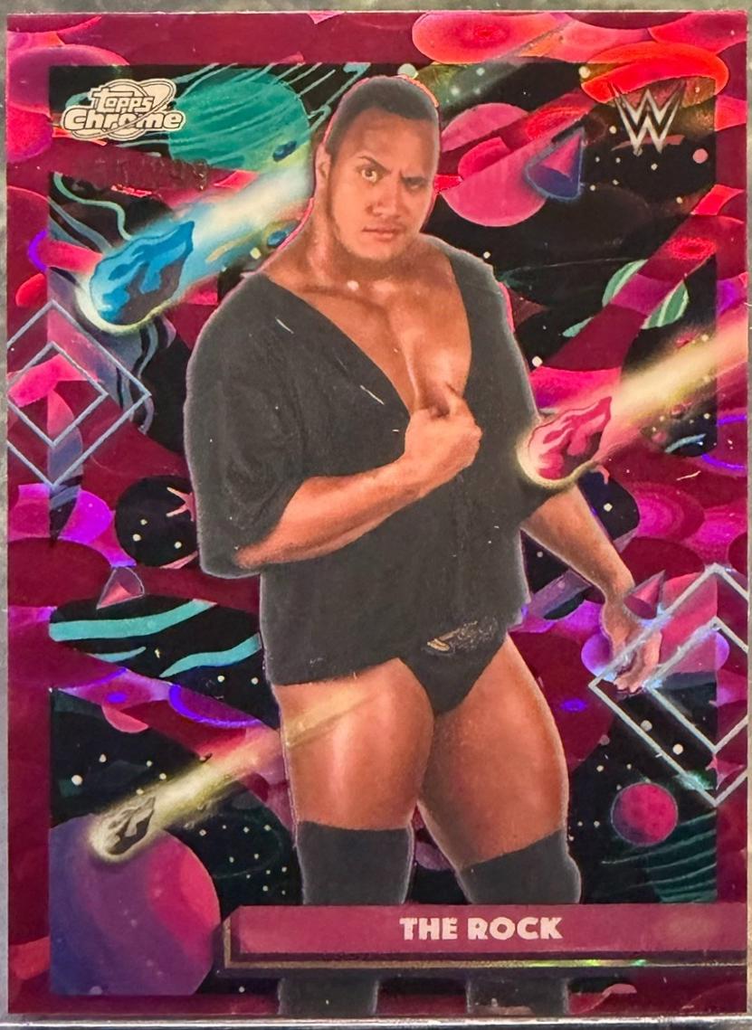 The Rock [Magenta Cosmos Refractor] #87