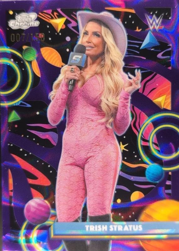 Trish Stratus [Purple Nebula Refractor] #95