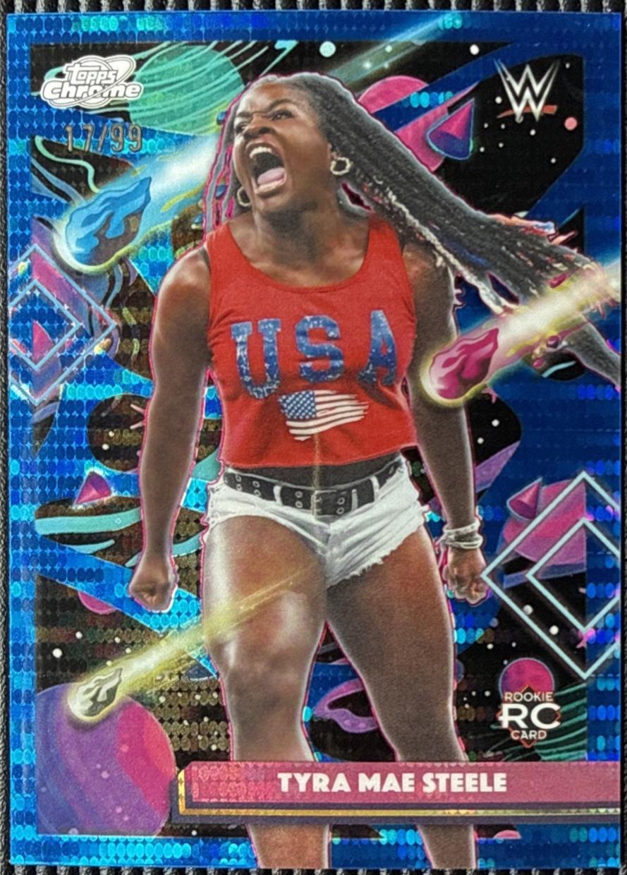 Tyra Mae Steele [Blue Moon Refractor] #172