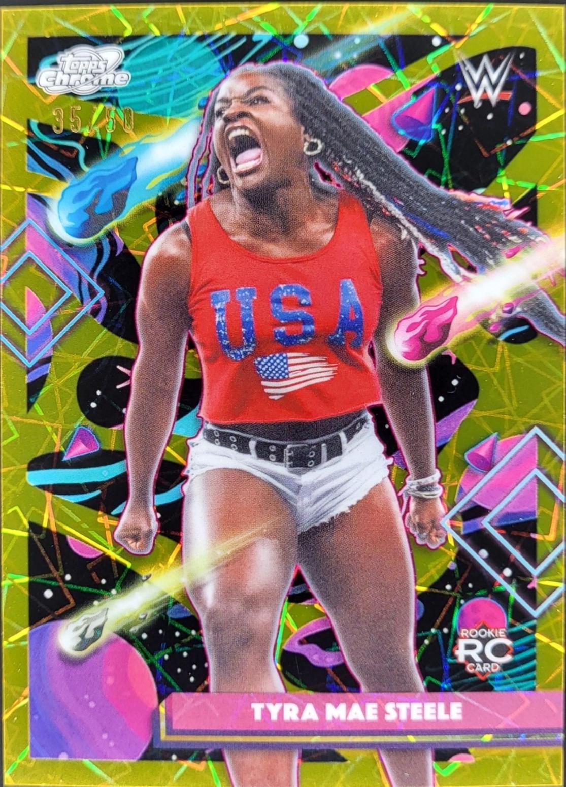 Tyra Mae Steele [Gold Interstellar Refractor] #172