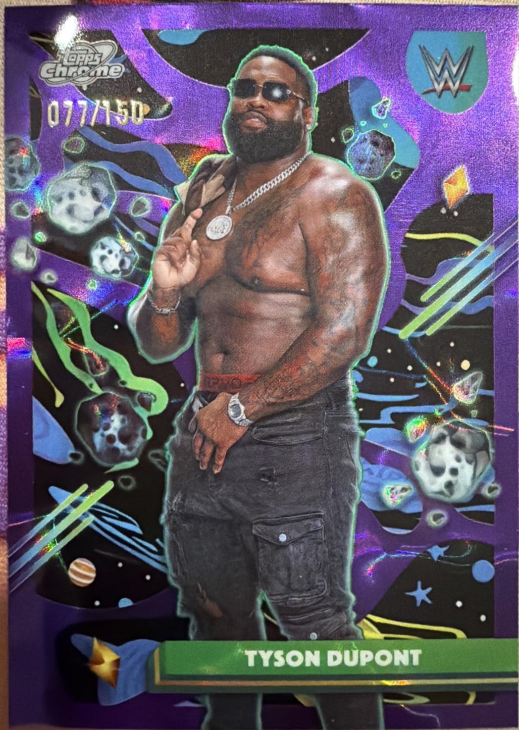 Tyson Dupont [Purple Nebula Refractor] #124