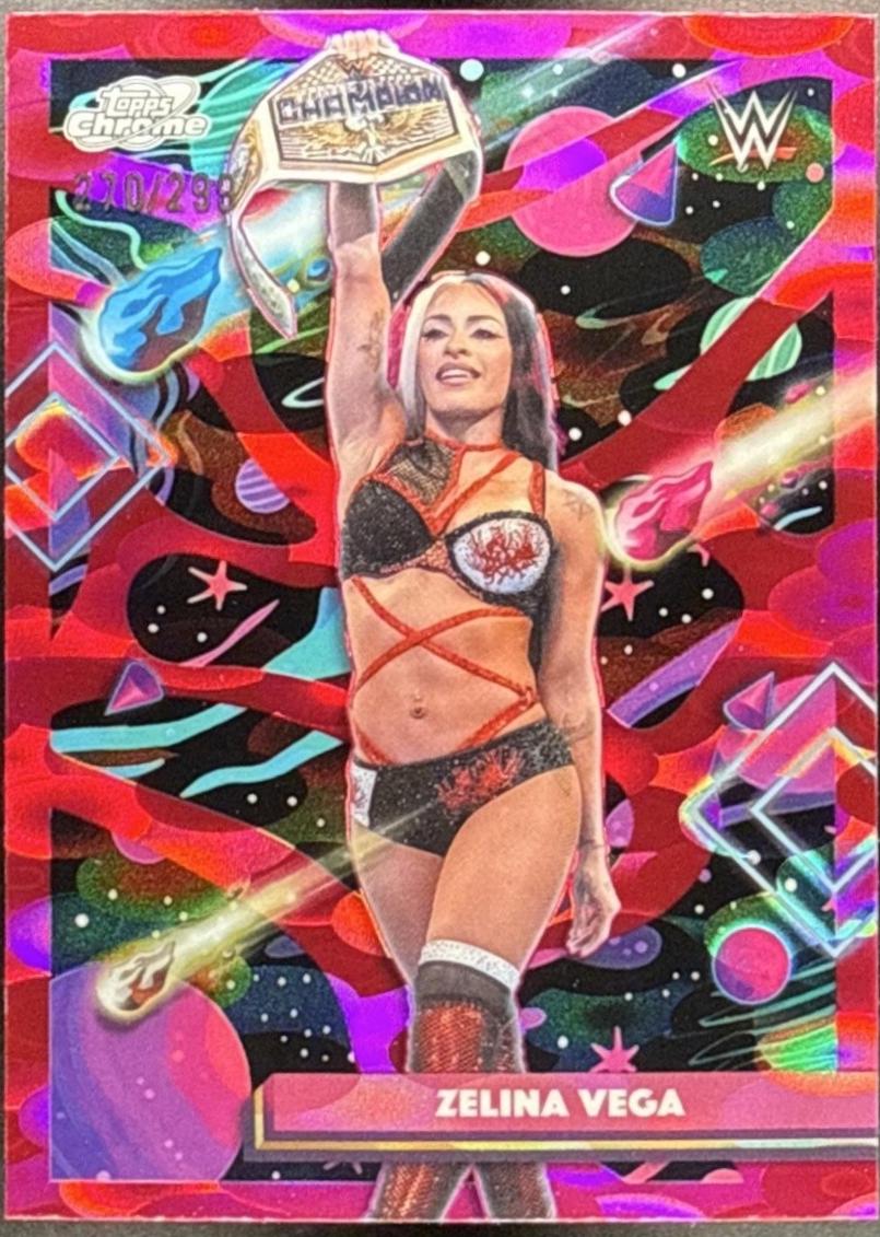 Zelina Vega [Magenta Cosmos Refractor] #110