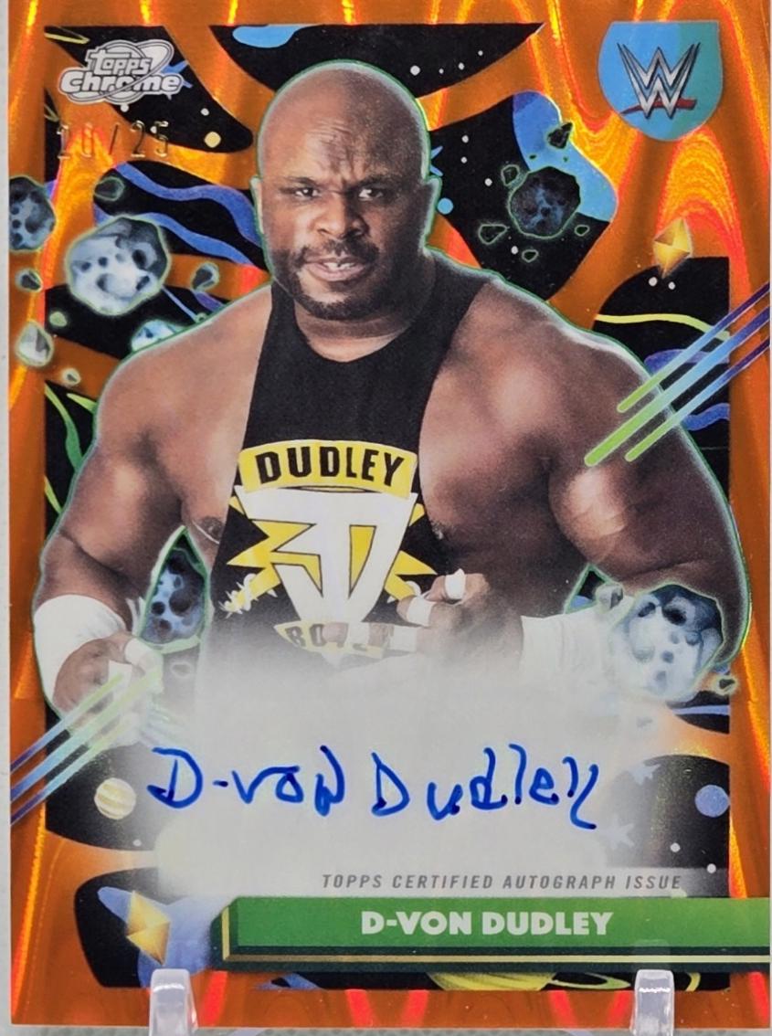D-Von Dudley [Orange Galactic] #CCA-DVD