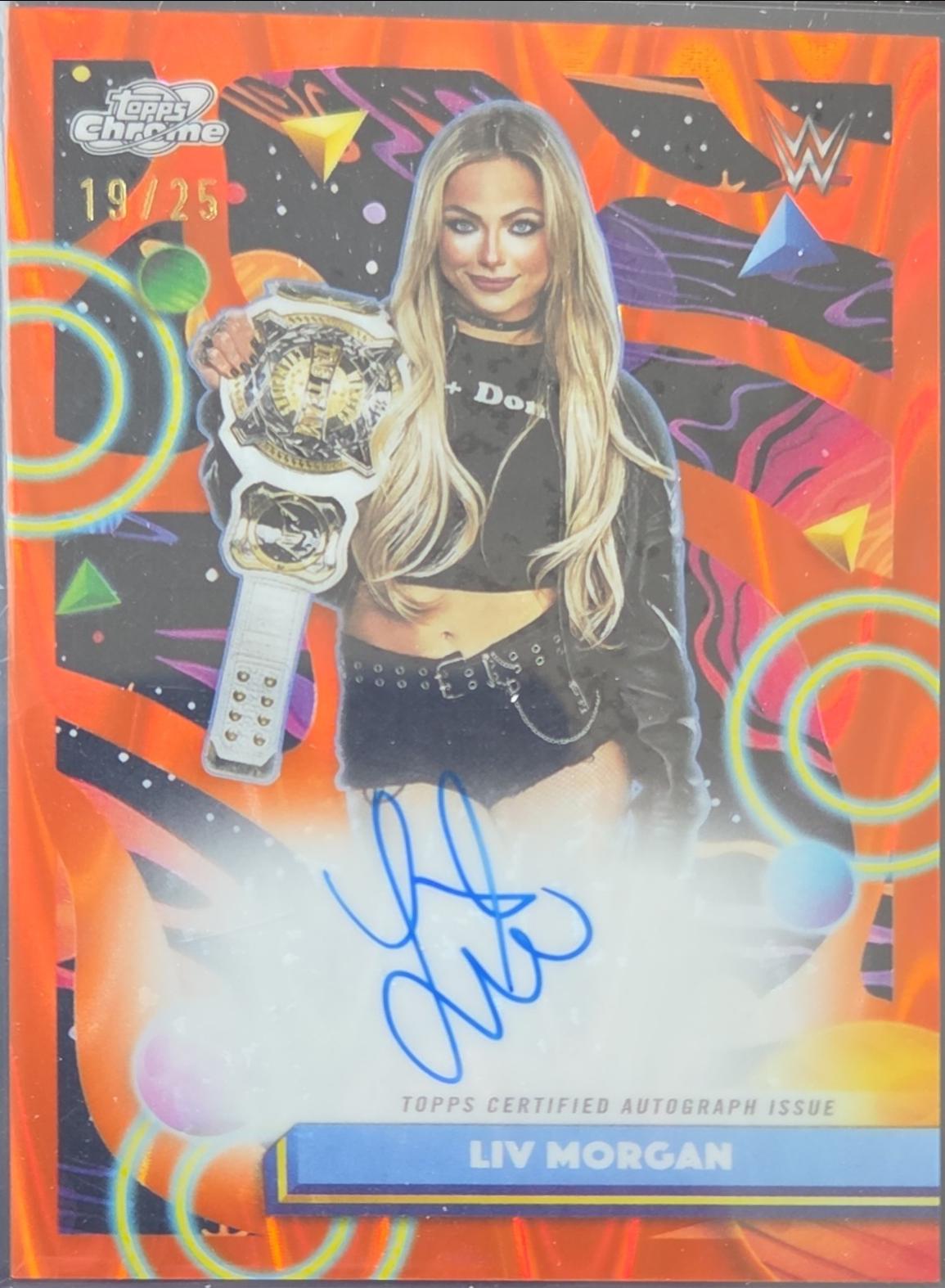 Liv Morgan [Orange Galactic] #CCA-LIV