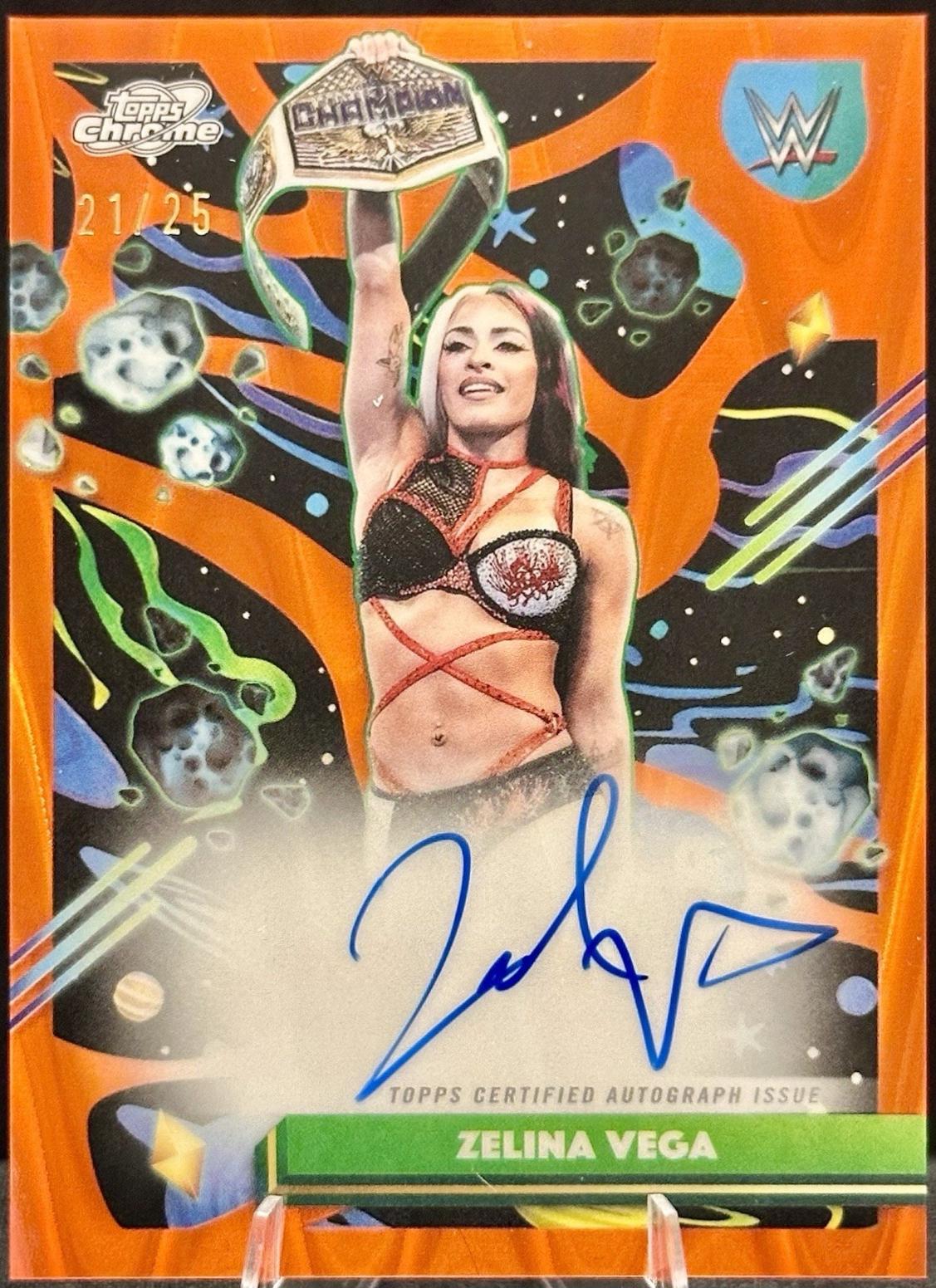 Zelina Vega [Orange Galactic] #CCA-ZVG