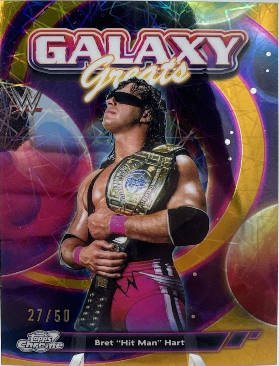 Bret Hit Man Hart [Gold Interstellar] #GG-8
