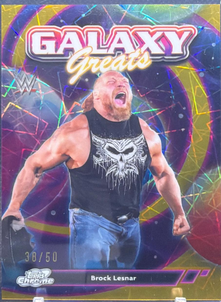 Brock Lesnar [Gold Interstellar] #GG-27