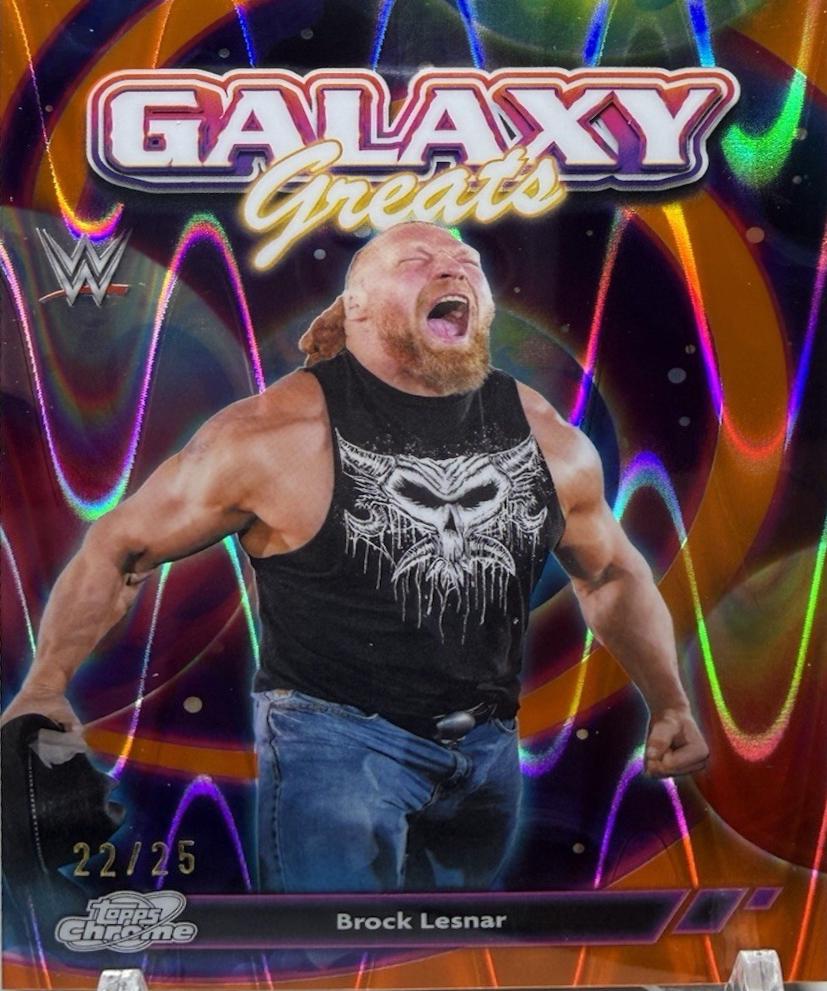 Brock Lesnar [Orange Galactic] #GG-27