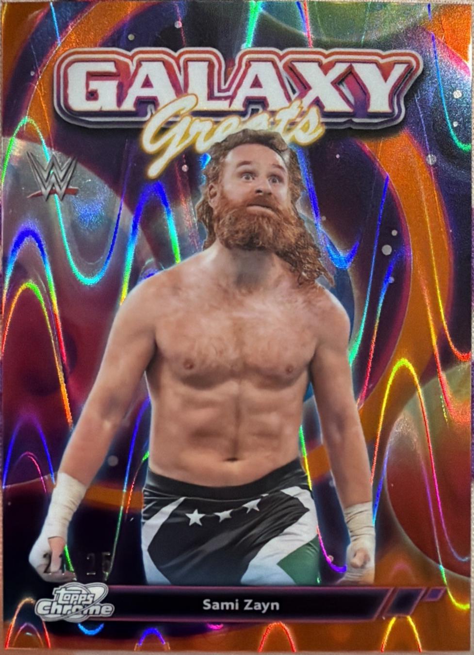 Sami Zayn [Orange Galactic] #GG-12
