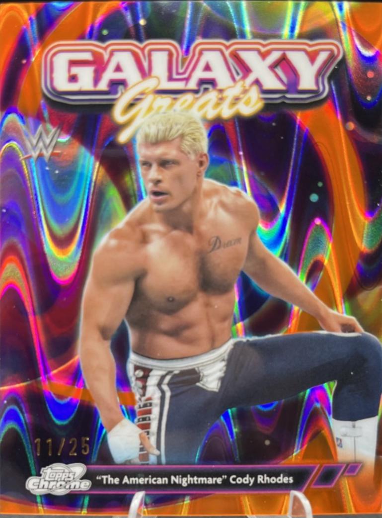 The American Nightmare Cody Rhodes [Orange Galactic] #GG-19