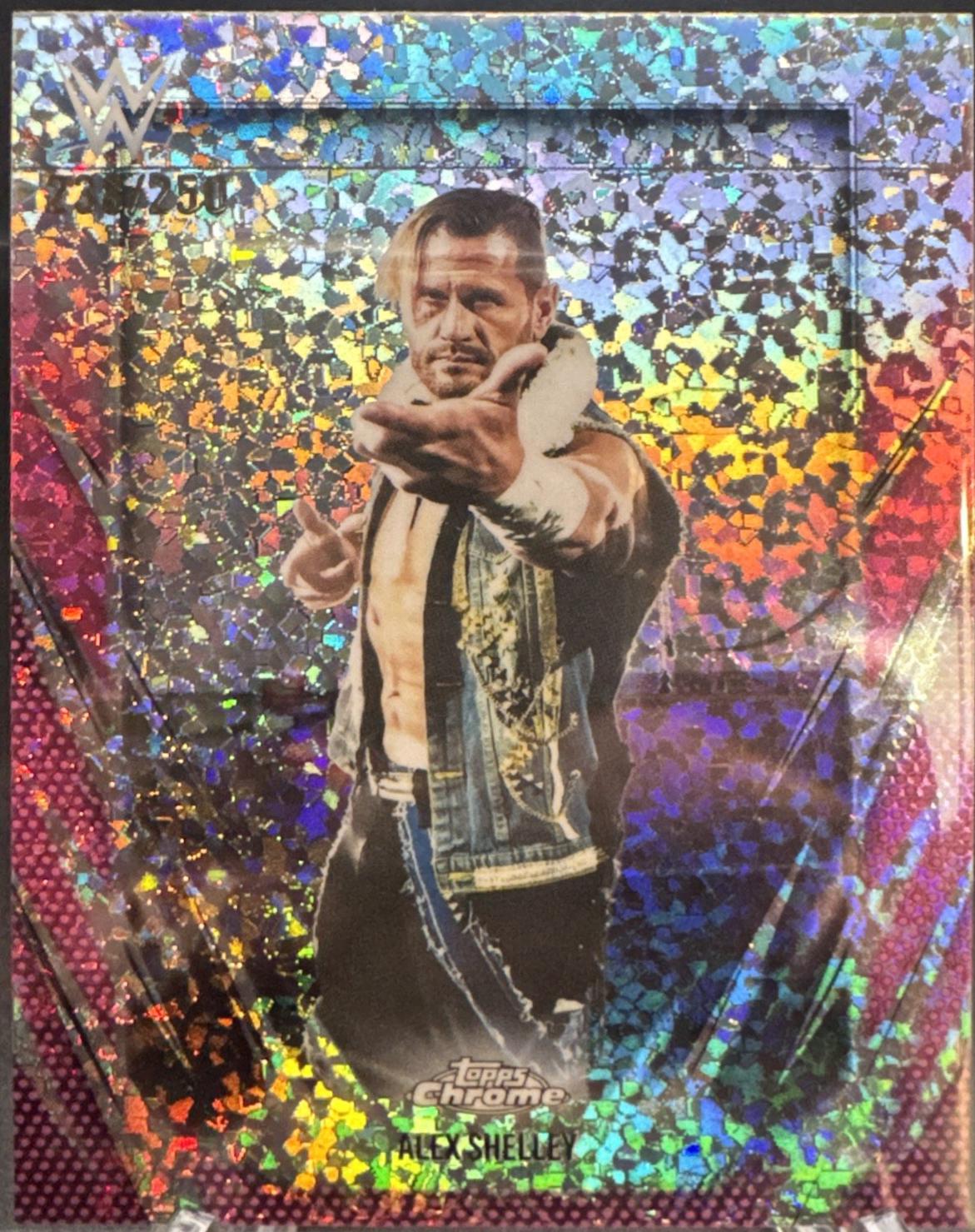 Alex Shelley [Pink Mini Diamond Refractor] #152