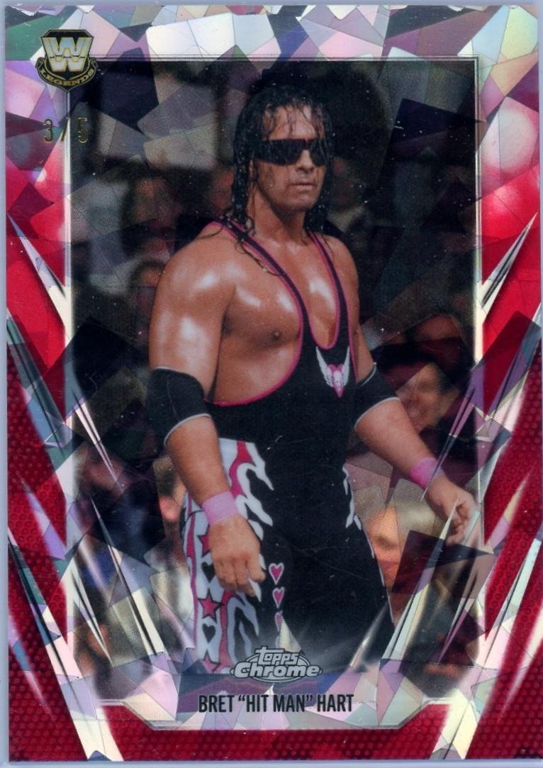 Bret Hit Man Hart [Red Refractor] #30