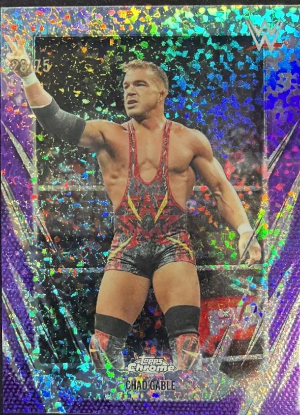 Chad Gable [Blue Mini Diamond Refractor] #58