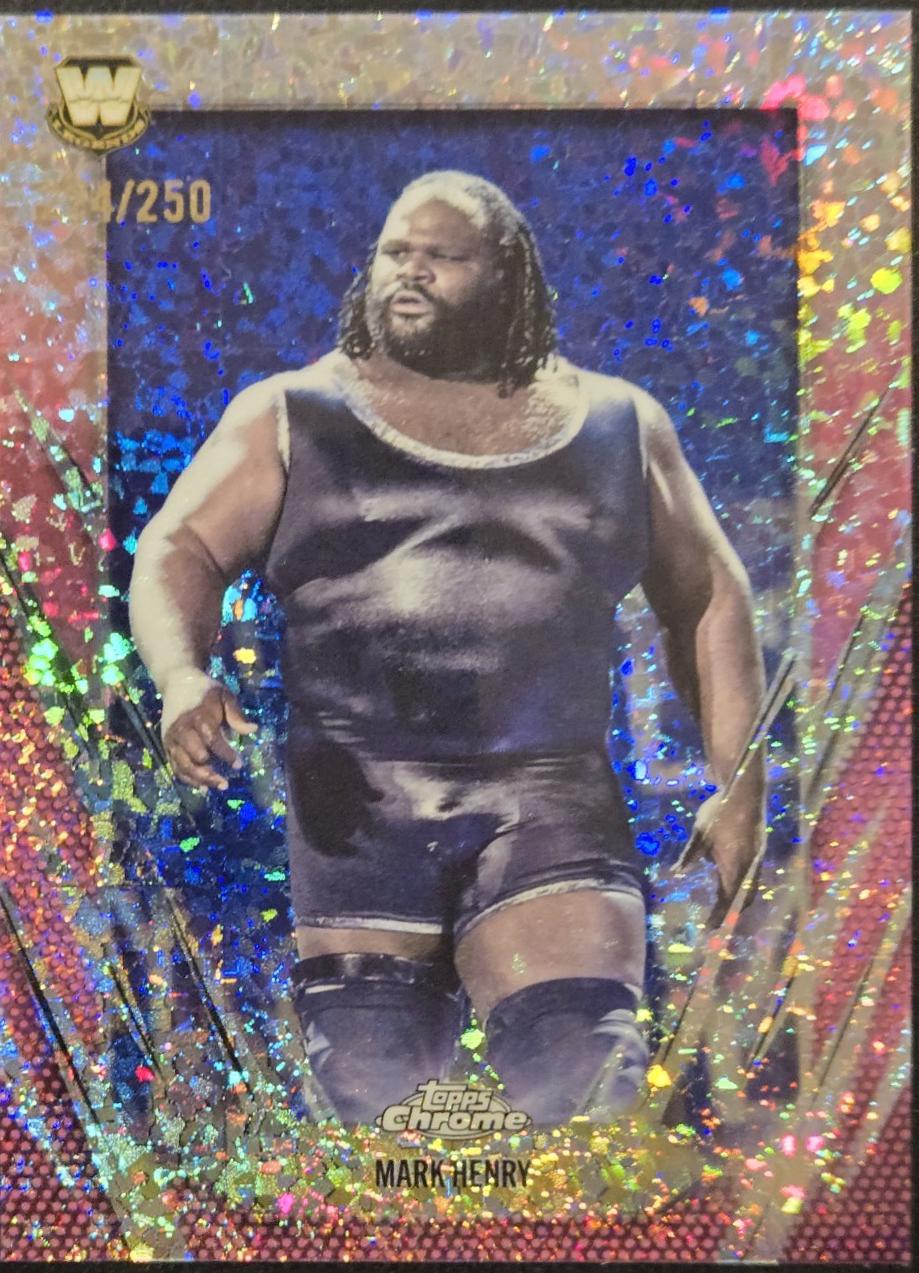 Mark Henry [Pink Mini Diamond Refractor] #138