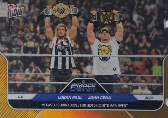 Logan Paul / John Cena [Orange Foil] #59