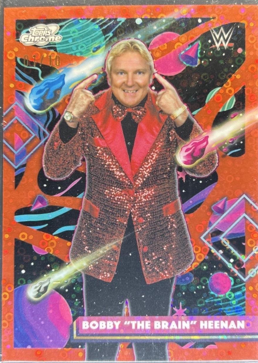 Bobby The Brain Heenan [Black Eclipse Refractor] #8