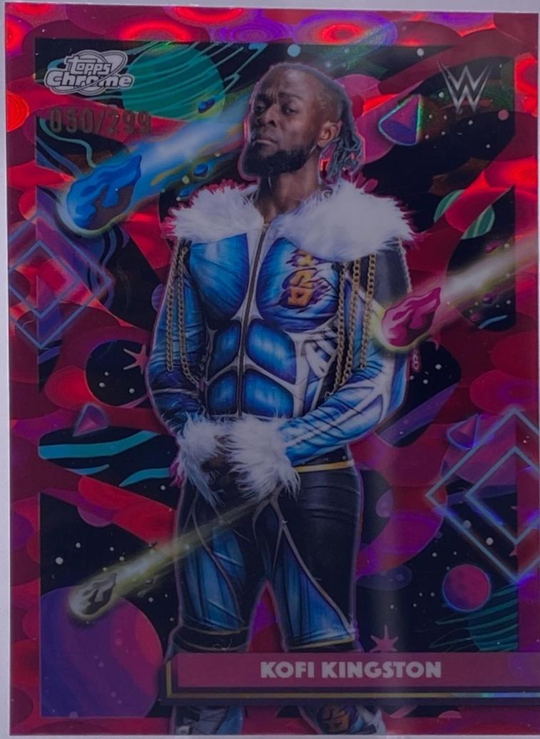 Kofi Kingston [Magenta Cosmos Refractor] #34