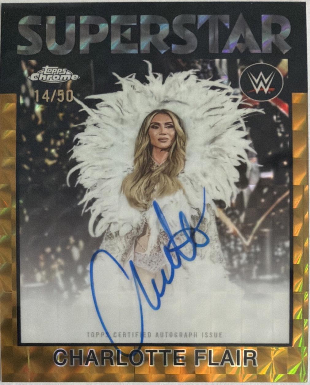Charlotte Flair [Gold Geometric] #86T-CF