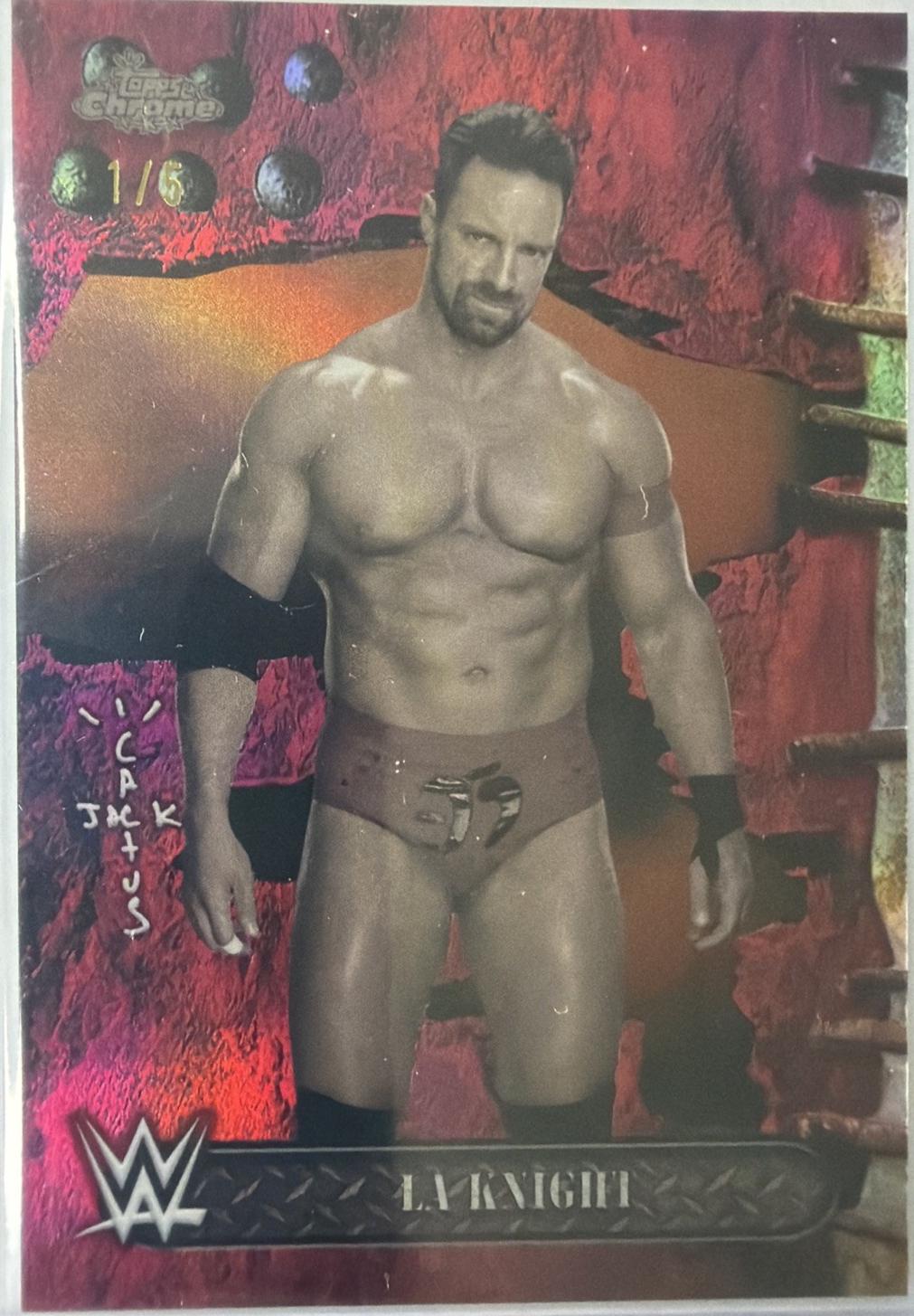 LA Knight [Red Refractor] #12