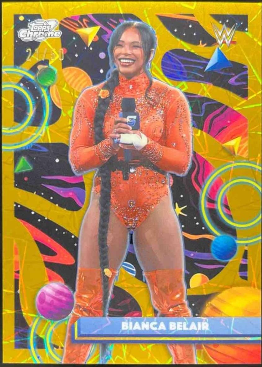Bianca Belair [Gold Interstellar Refractor] #109